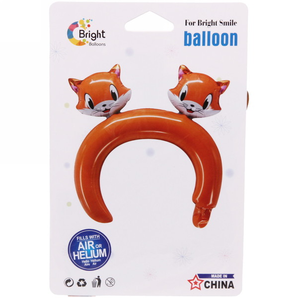 Шар фольгированный 11" “Весёлые лисята”