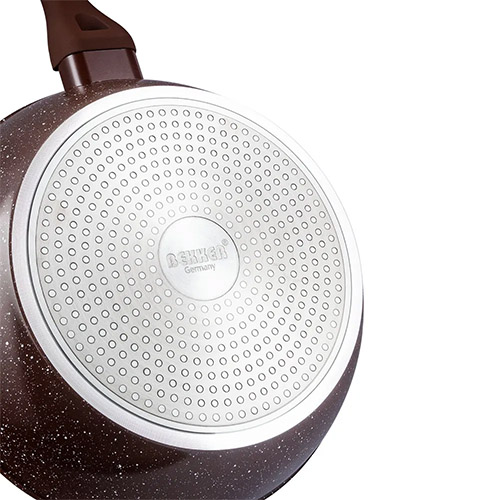 Сковорода 24 см Bekker BK-7882 глубокая DARK CHOCOLATE