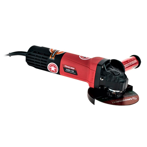 Угловая шлифовальная машина 1-125 Энергомаш ГАРАНТ