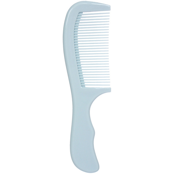 Расческа классическая с ручкой "ФАРЛАО", цвет голубой, 20*5см (блистер ЭФЛОДИ)