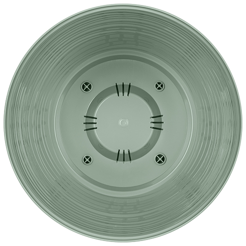 Горшок для цветов Saffron, 267 мм, 9.1 л, с поддоном, светло-зеленый