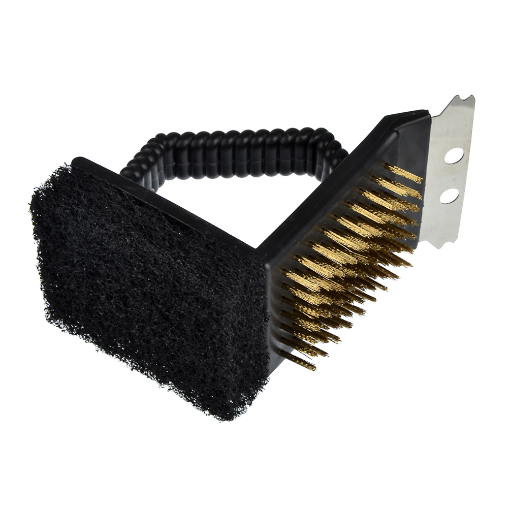 GRILLBOOM Щетка для чистки мангала 3 в 1