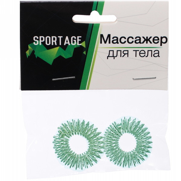Массажер для пальцев "Кольцо Су-Джок" (набор 2 шт.), 3*0,9 см