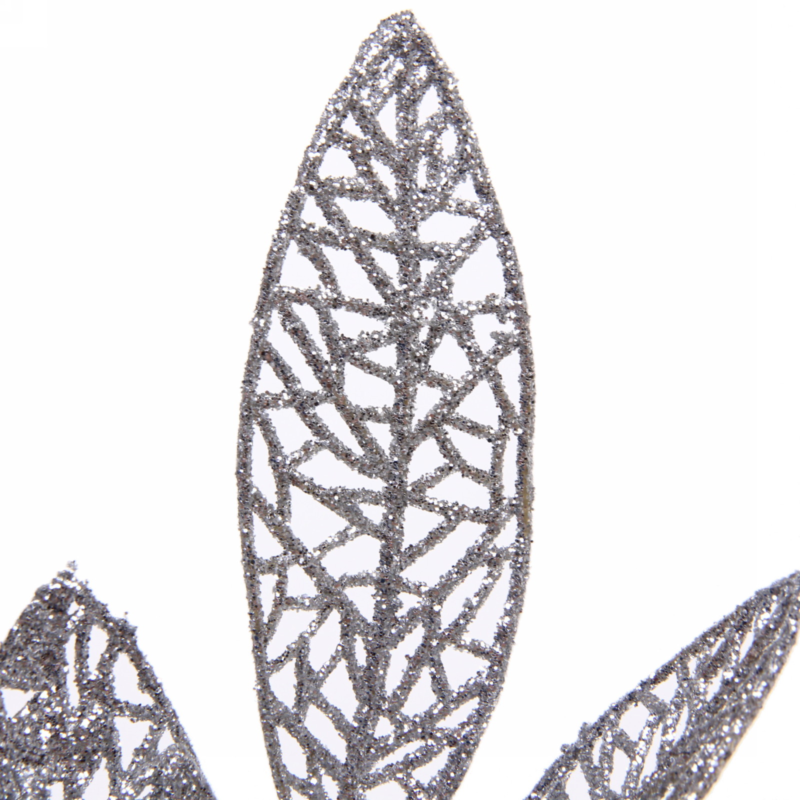 Ветка декоративная "Лесная сказка" 75 см, Серебро