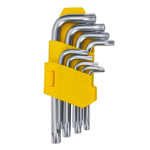 Ключ набор TORX профиль, 9пр, 45х17мм-120х40мм, 1/72
