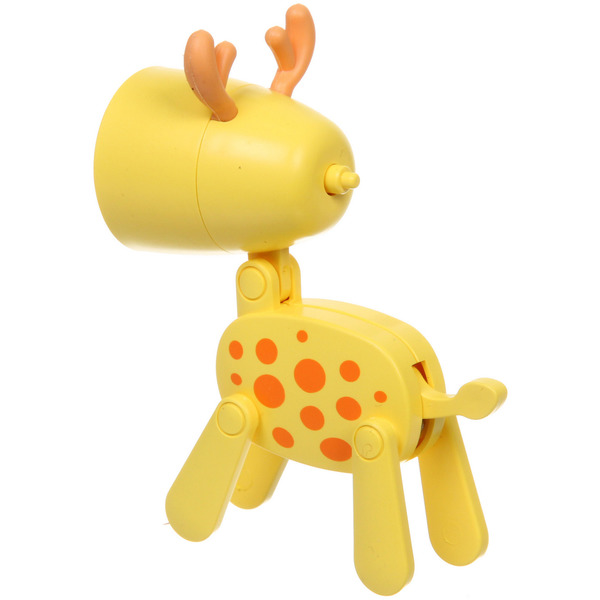 Настольная лампа "Sweet - Жирафик" LED 5,5*5,5*9,6 см, батарейки AG3 0.2W, Желтый