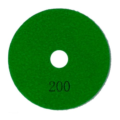 Круг алмазный гибкий шлифовальный гальванический "Черепашка" 100 мм, № 200