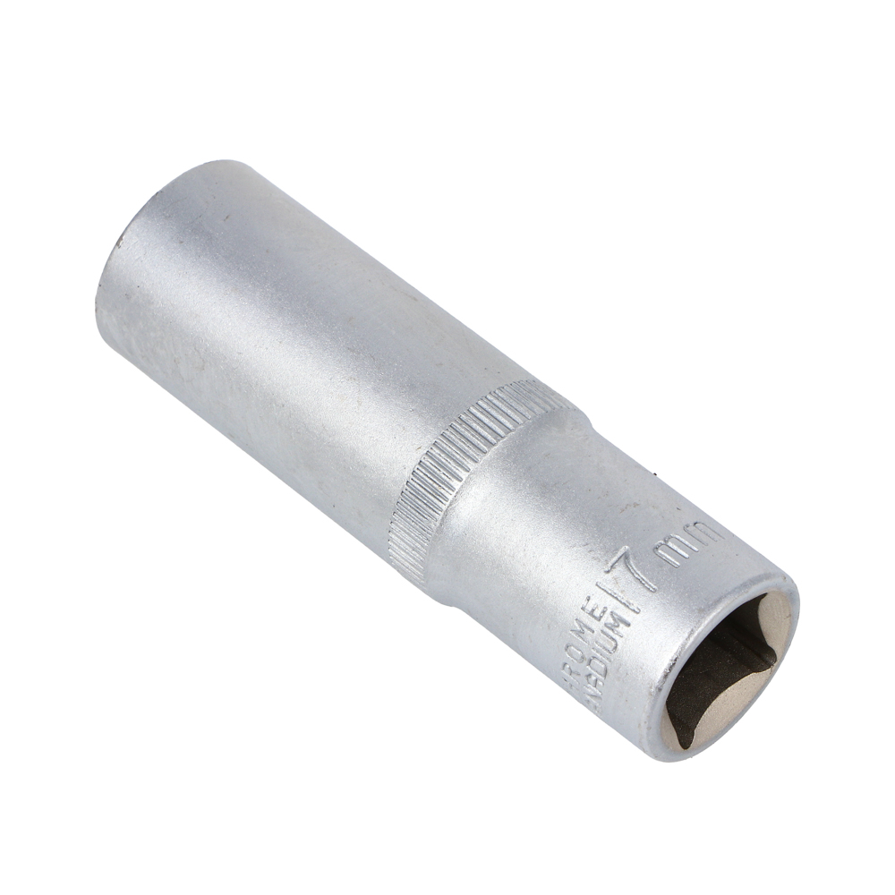 ЕРМАК Головки шестигранные удлинённые 1/2": 8, 9, 10, 11, 12, 13, 14, 15, 17 мм