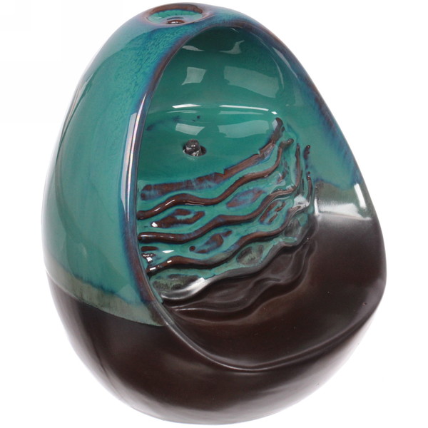 Подставка под стелющиеся благовония "Стеновой водопад" 11*10*11,5см с подсветкой