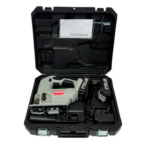 Лобзик аккумуляторный МПА- 65/18Л2, Li-ion АПИ, 2 аккум. 2Ач, ЗУ, кейс, Интерскол