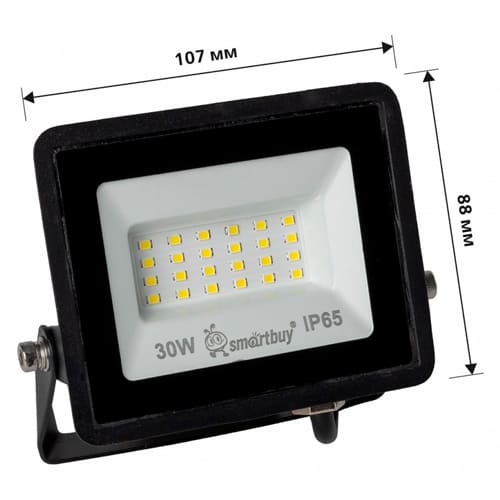 Светодиодный (LED) прожектор FL SMD Pro 30W/6500K/IP65 (SBL-EFL-30-65)