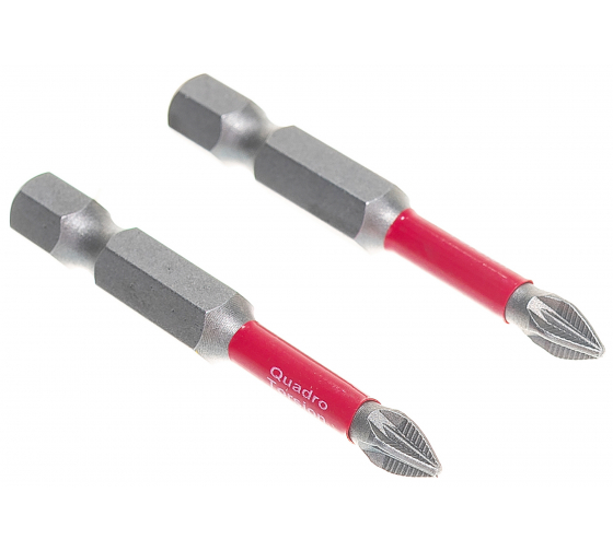 Бита 1/4" "Quadro Torsion" E6,3 Рz1-50 мм (10 шт/уп)