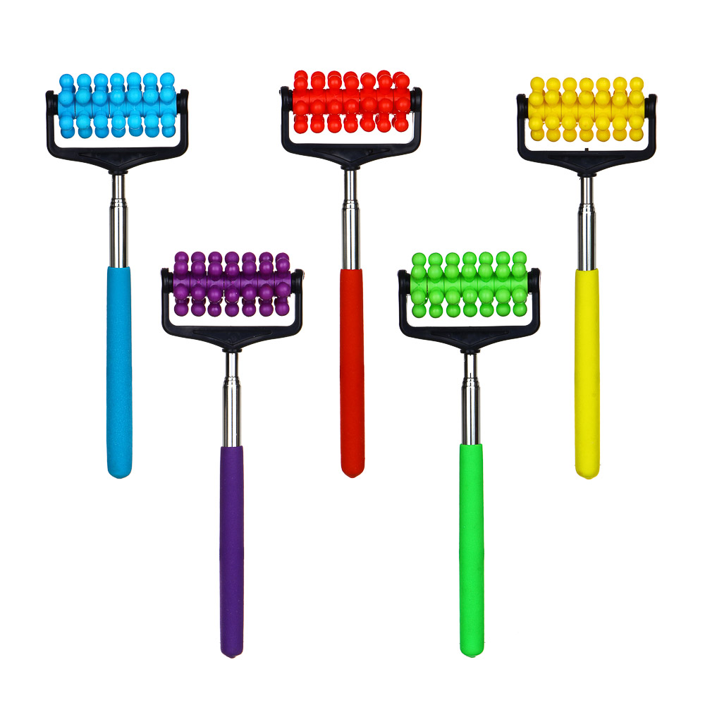 SILAPRO Массажер телескопический для спины, 45х7см, пластик, нерж.сталь