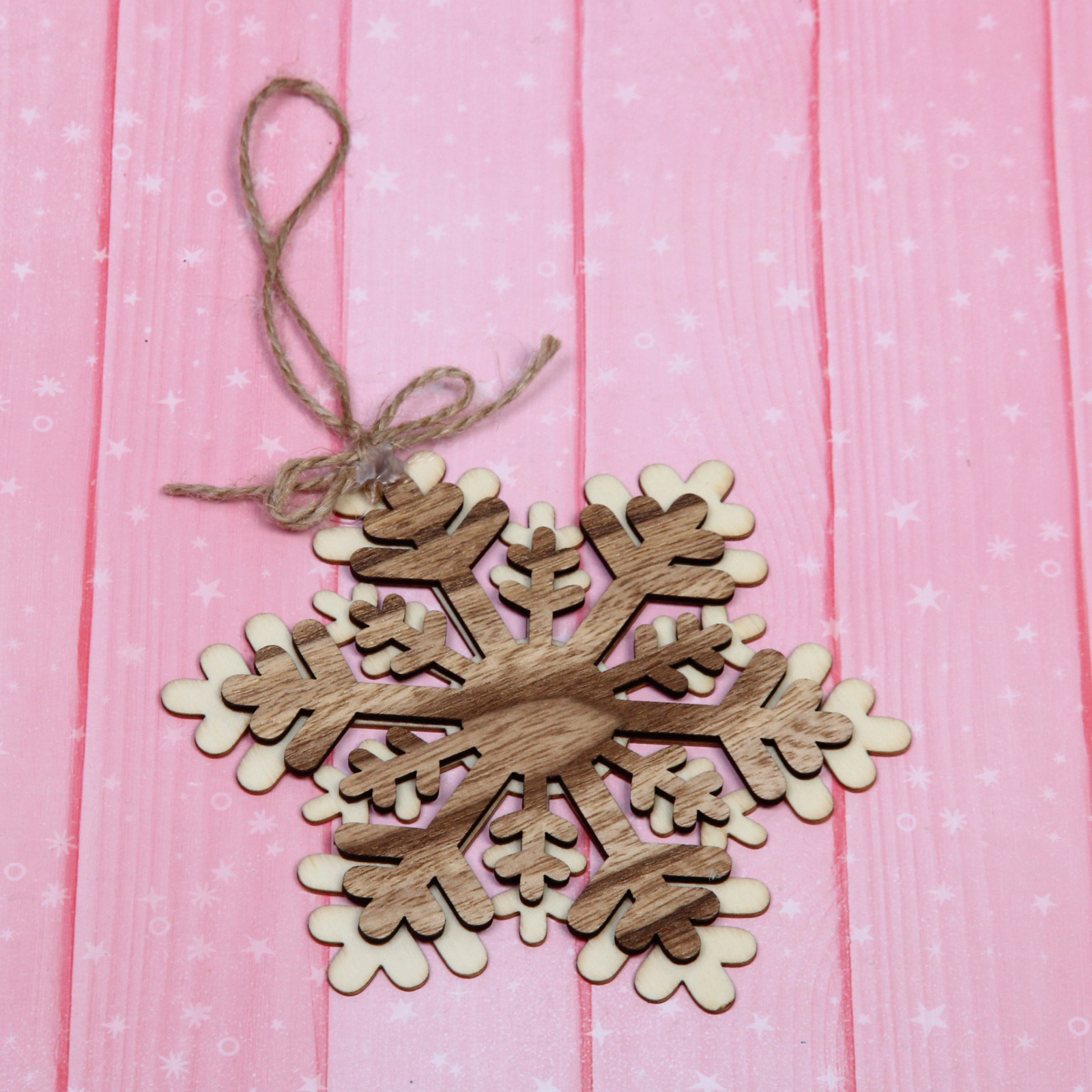 Подвеска "Снежинка - Волшебство" 14*14 см