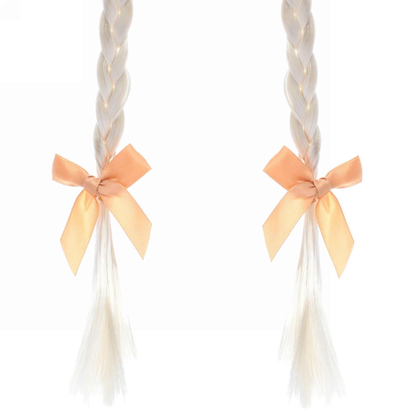 Ободок карнавальный с косами "Королева цветов" 46 см, микс