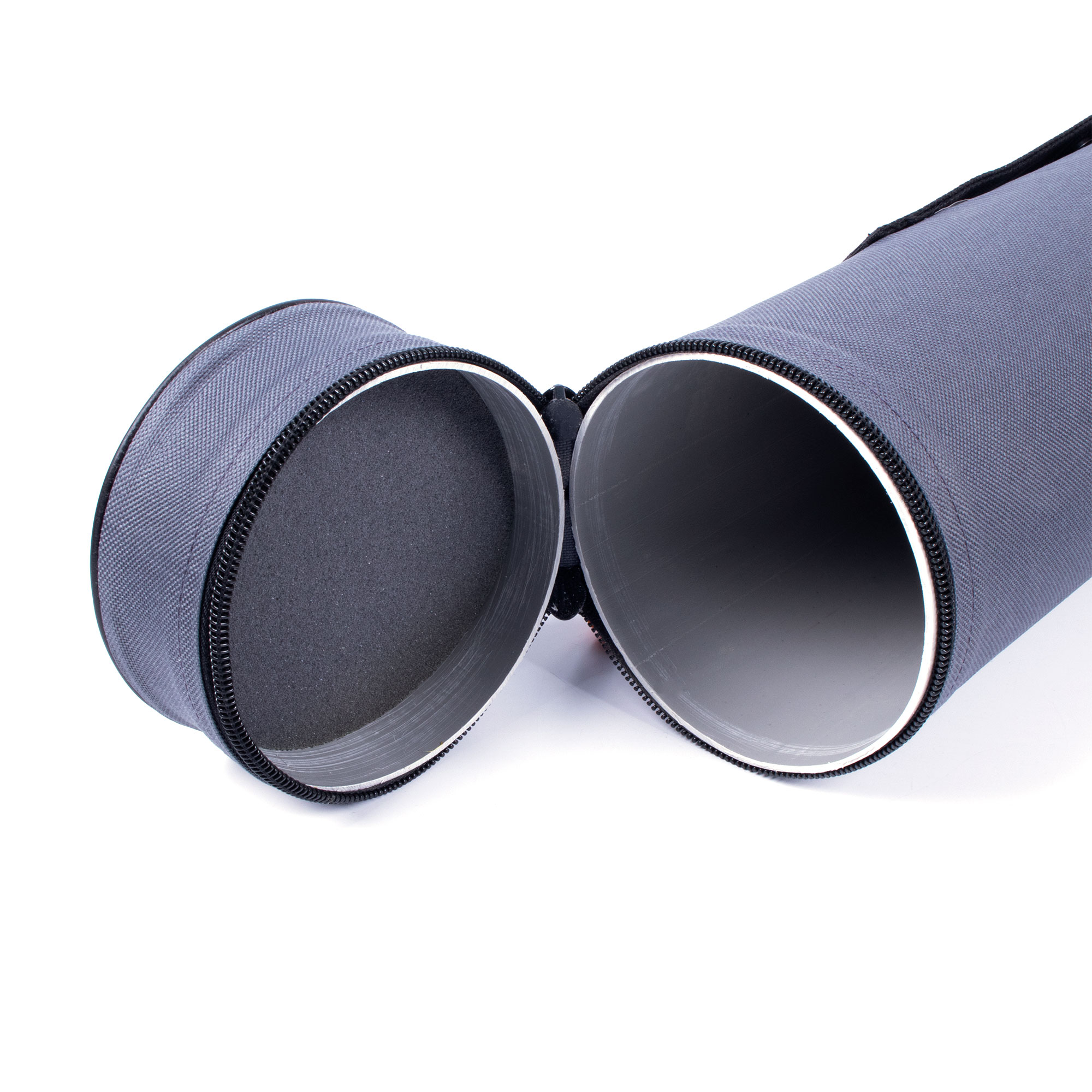 Тубус для удилищ "СЛЕДОПЫТ" d-110 мм, L- 70 см цв.серый/12/