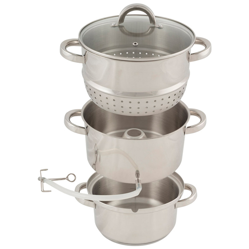 Соковарка из нержавеющей стали JM-22/6L, 6л, 22см