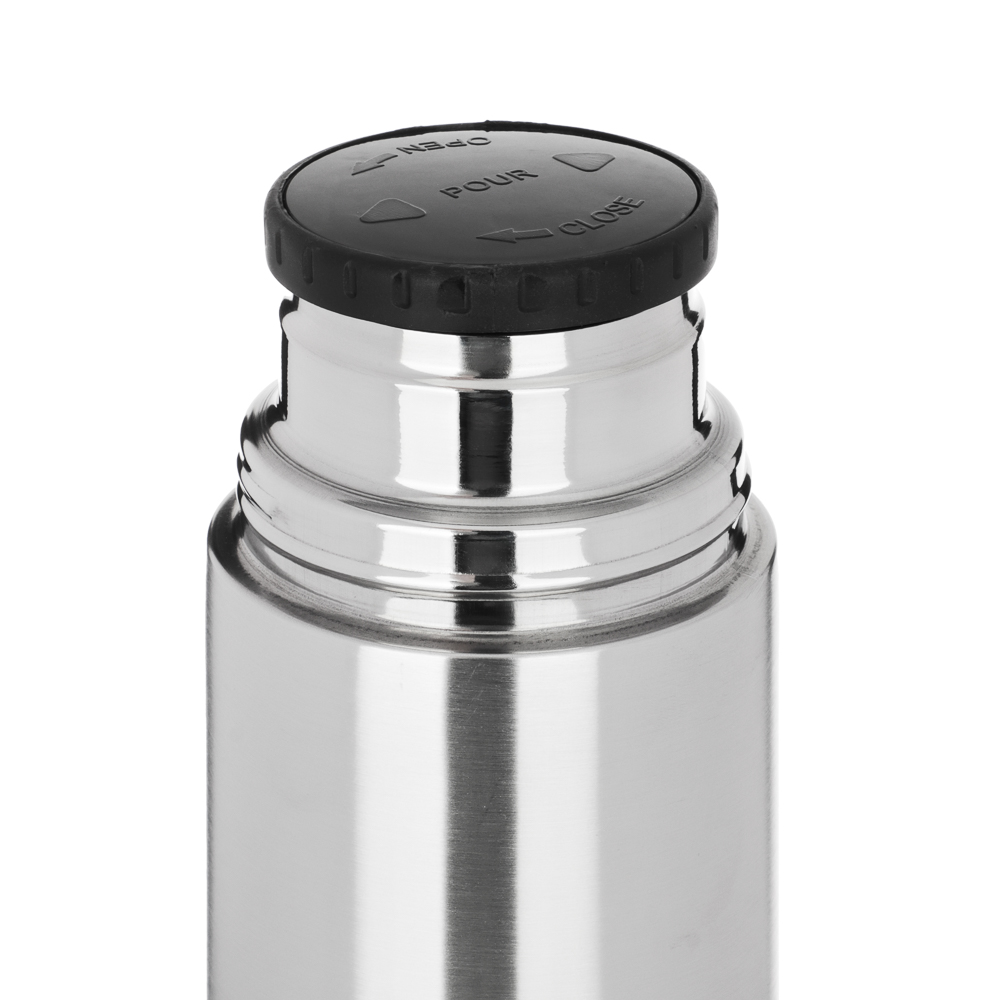 Термос нерж. сталь VETTA 1,0л Буллет для напитков, серебристый, 1/12