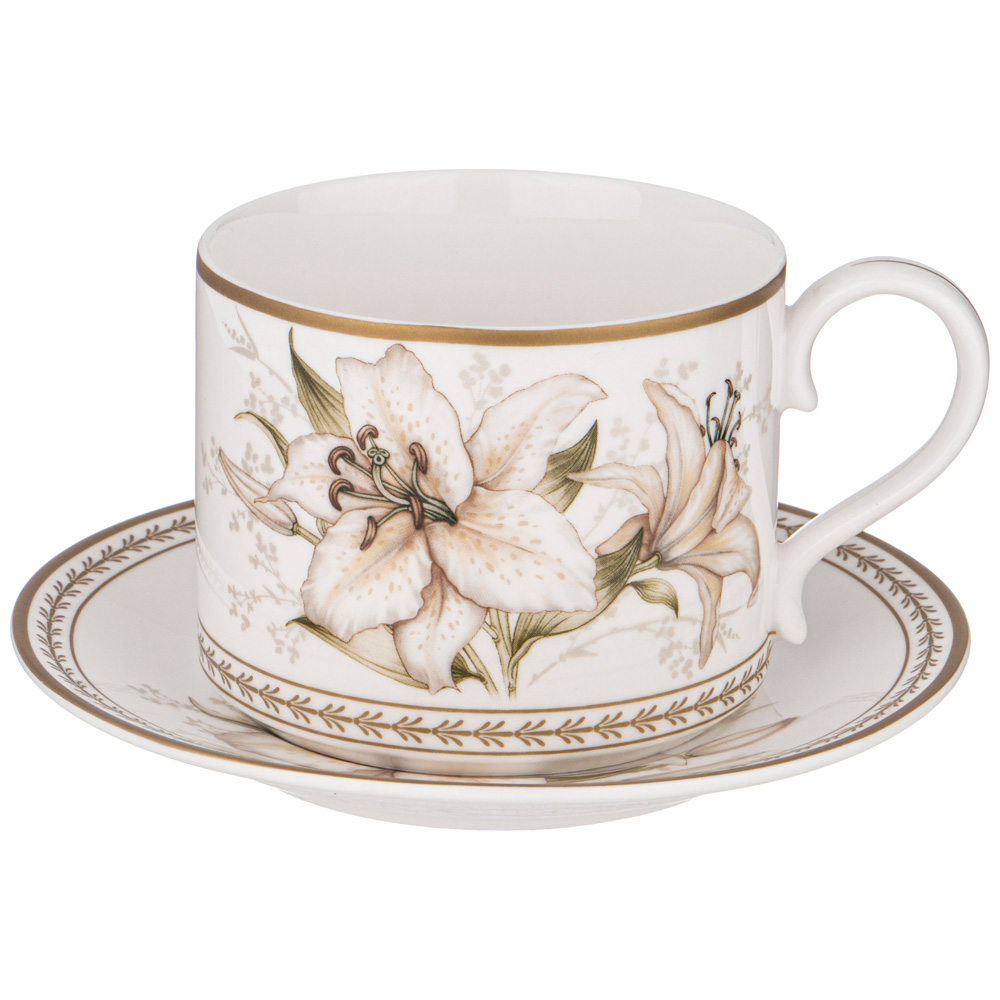 ЧАЙНЫЙ СЕРВИЗ LEFARD, LILIES, НА 6 ПЕР. 14 ПР., КОР=4НАБ.