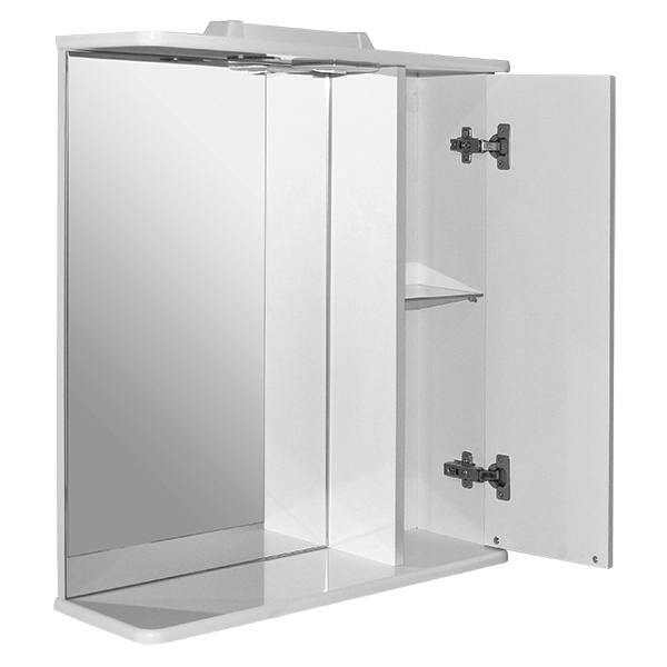 Зеркальный шкаф "ЭТЬЕН-65" правое с подсветкой (ПВХ)