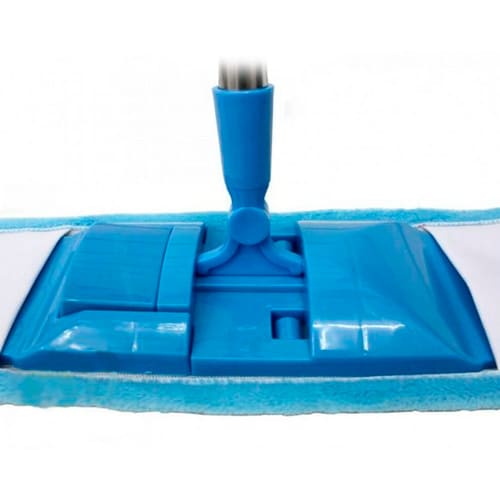 Швабра плоская, телескопическая ручка, насадка из микрофибры, 127х40 см. RA-54206