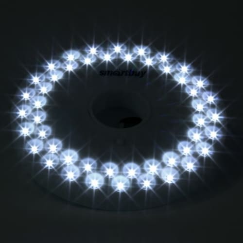 Светодиодный фонарь 48 LED с карабином для подвешивания Smartbuy 3AA, белый (SBF-8254-W)/120