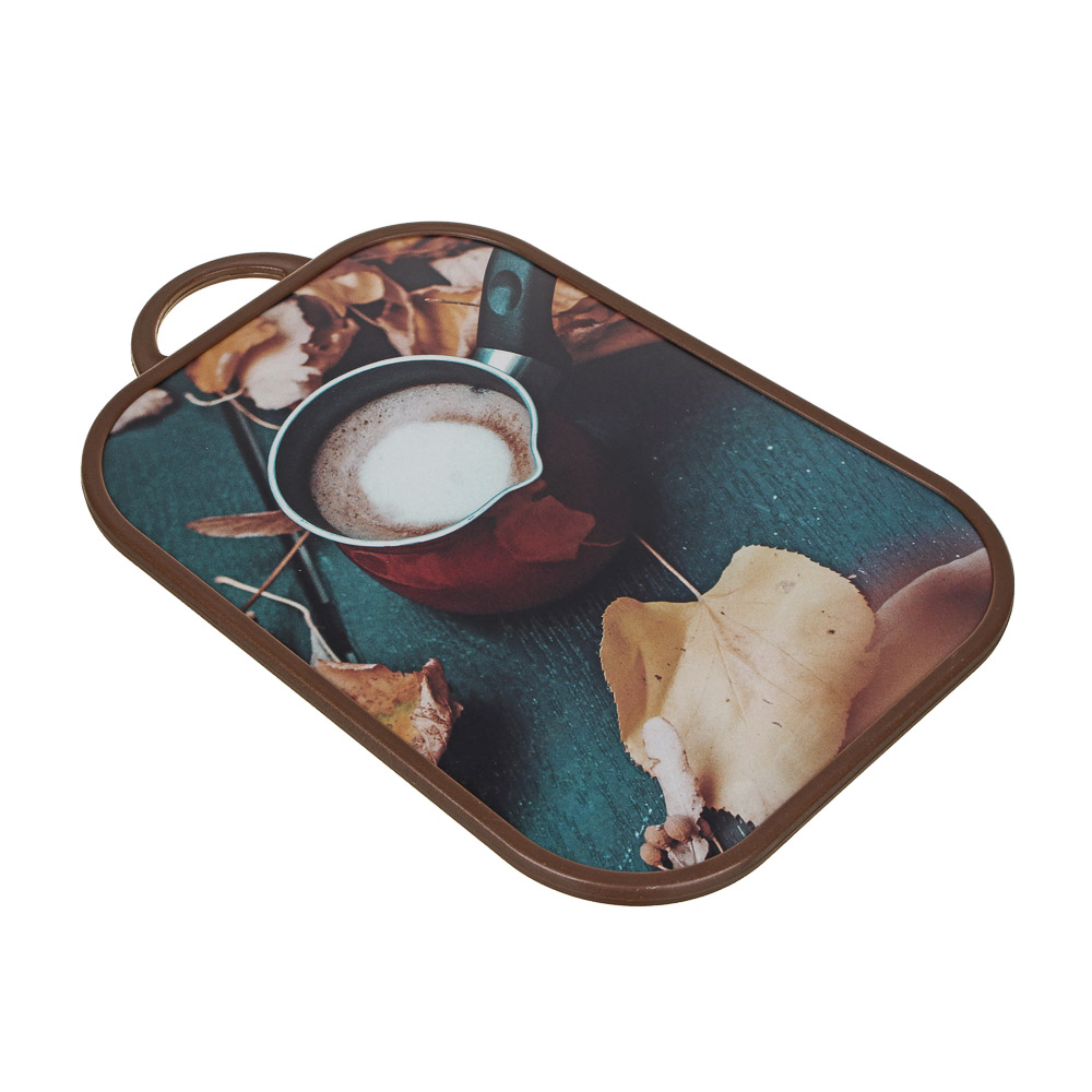 VETTA Доска разделочная"Кофе", 37x25х1,2см, полипропилен, 2 дизайна