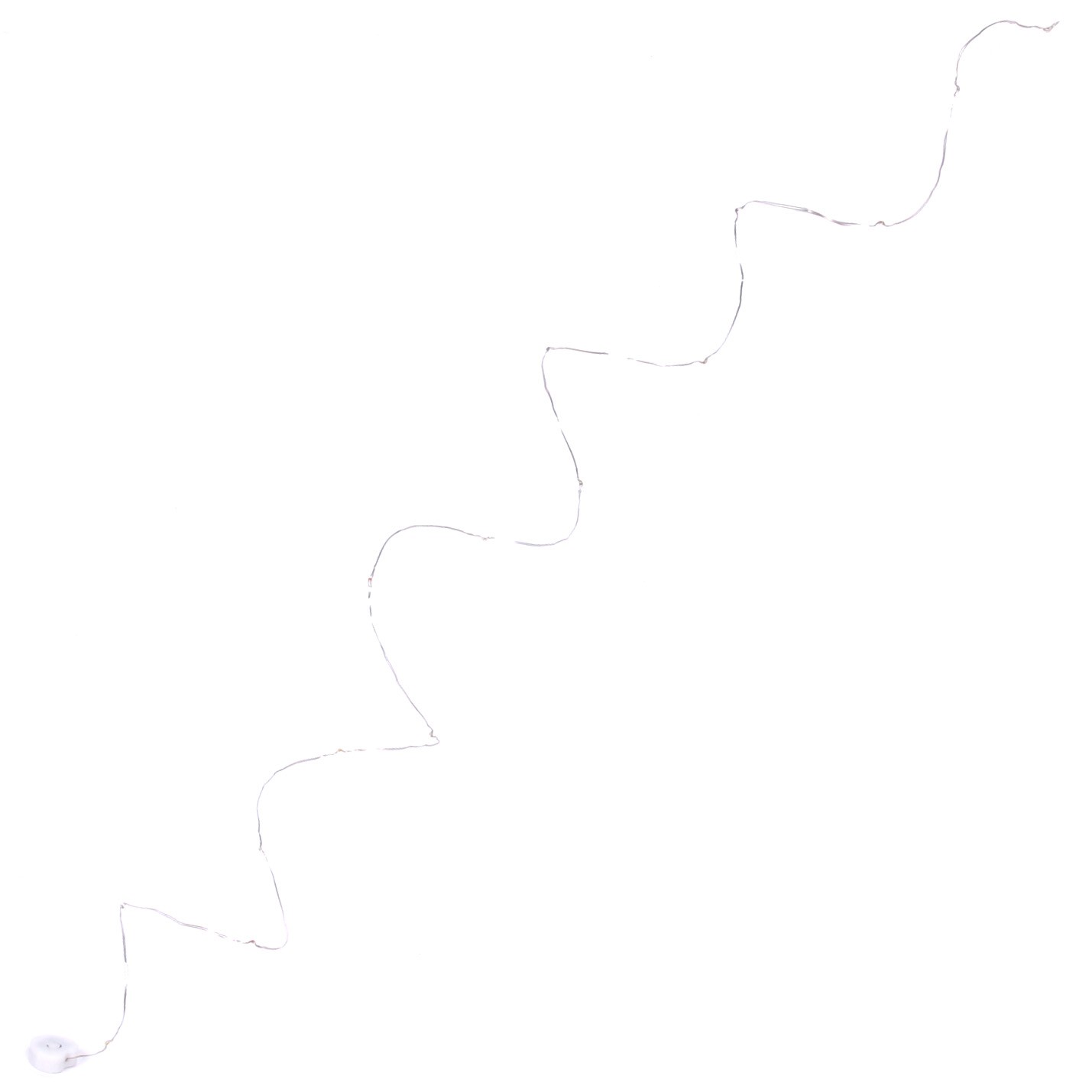 Гирлянда для дома на батарейках 1,5 м 15 ламп LED, 1 реж.,IP-20, Белый