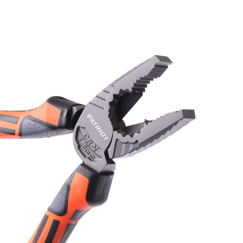 Пассатижи PATRIOT PCP 180, Cr-V, TPR-рукоятка, 180 мм