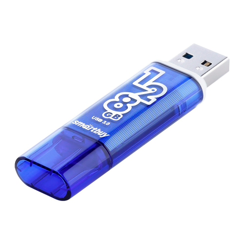 Флеш-накопитель UFD 3.0/3.1 Smartbuy 128GB Glossy Dark Blue, SB128GBGS-DB
