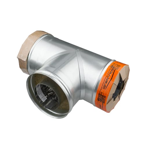 Тройник сэндвича 90*200*120 Оц 0,5 мм + Нм 0,5 мм д/дымохода, 1/1