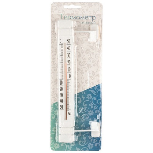 Термометр оконный "Липучка" ТБ-223 (для стеклопакетов) на блистере