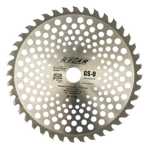 яяяНож для бензокосы GS-O, 230мм x 25.4мм x 1.3мм x  40Т, 40 зубьев (1/)