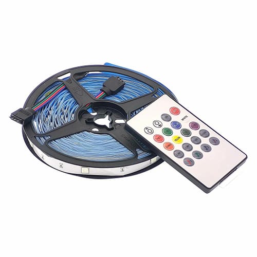 Набор LED лента Огонек OG-LDL50 RGB, 5 м, 5050, IP20, блок, пульт, Wi-Fi