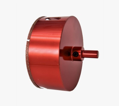 Коронка алмазная по керамограниту и мрамору "Hardcore" с направляющим сверлом 95 мм