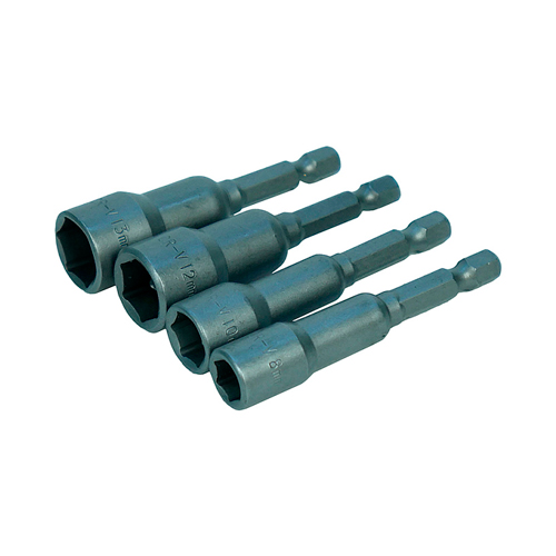 Набор бит с торцевыми головками, магн 8/10/12/13*65мм, STURM 1041-05-S4