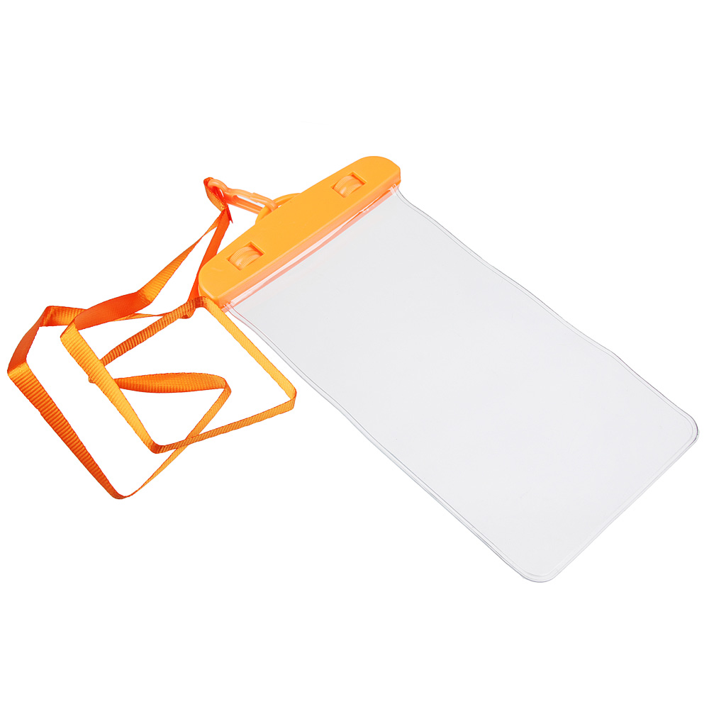 Чехол для телефона FORZA водонепрониц. на шнурке, 10х20см, ПВХ, 6 цв.