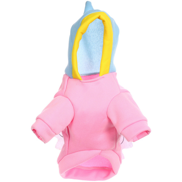 Кофта - толстовка с капюшоном для собак мелких пород "МОДНЫЙ БРО", ангел, размер L (45*35*26см) Ultramarine