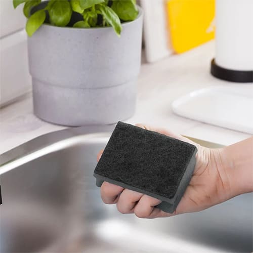 Губки для посуды YORK Графит профильные, 5 шт