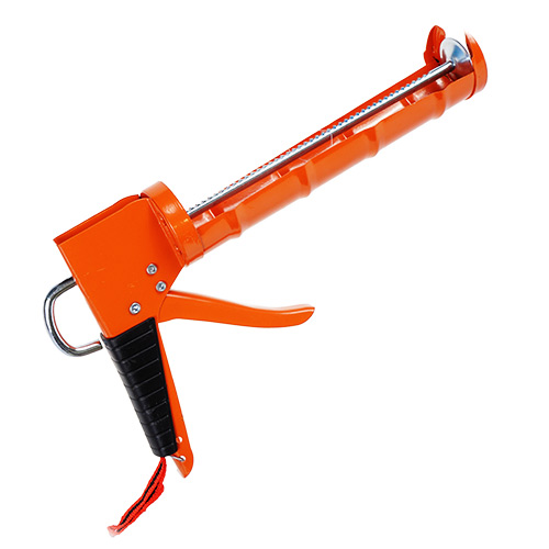 Пистолет для герметика полукорпусный SPARK LUX Профи с зубч штоком+лезв 310мл(290*172*53мм) /1/50