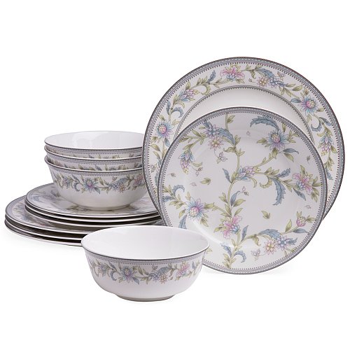 НАБОР ПОСУДЫ ОБЕДЕННОЙ LEFARD, GARDEN, НА 4 ПЕР. 12 ПР.