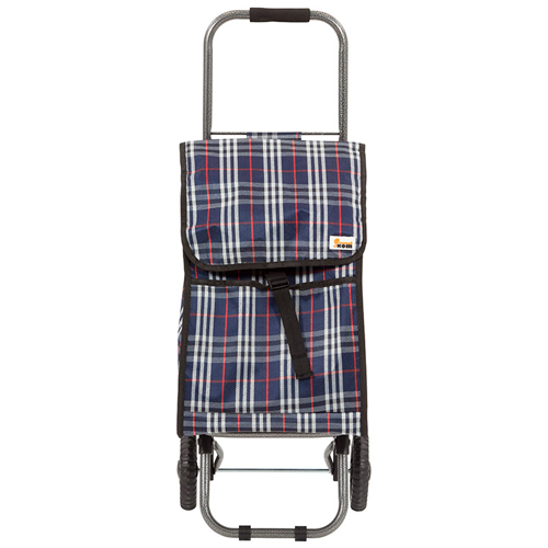 Тележка с сумкой 203ECO "Tartan", 30 кг
