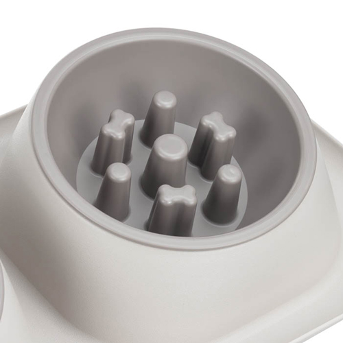 Миска для животных IDEA ТВИКС МАКСИ М 1813, подарок, миска, капучино