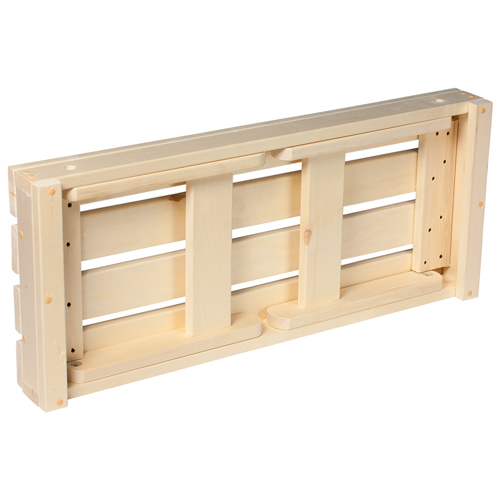 Лавочка складная "Банные штучки" 130х44х43 см, липа 