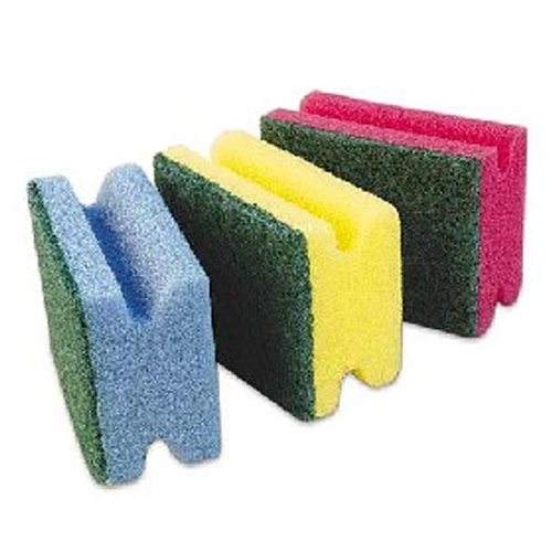 Губки для посуды YORK Колор Люкс, 3 шт