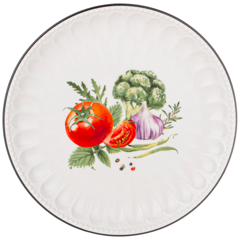 НАБОР ТАРЕЛОК ОБЕДЕННЫХ LEFARD, KITCHEN PASSIONS, 2 ШТ. 26*2, 8 СМ, КОР=9НАБ.