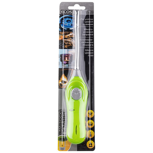 Зажигалка газовая ECOS GLF-002G