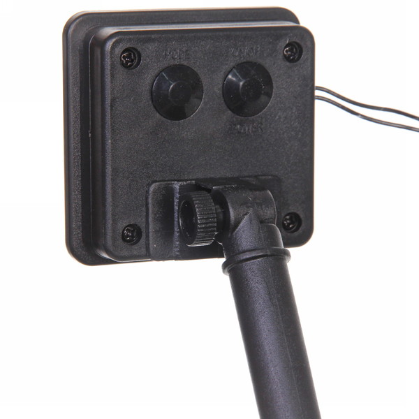 Гирлянда для улицы "Нежный цветок" 3 м 20 ламп LED чёрный провод, 2 реж.,IP-55, Теплый белый (солнечная батарея)