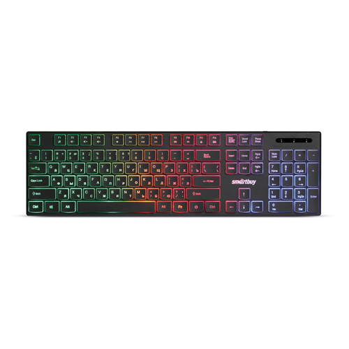 Клавиатура проводная с подсветкой Smartbuy ONE 240 USB черная (SBK-240U-K)/20