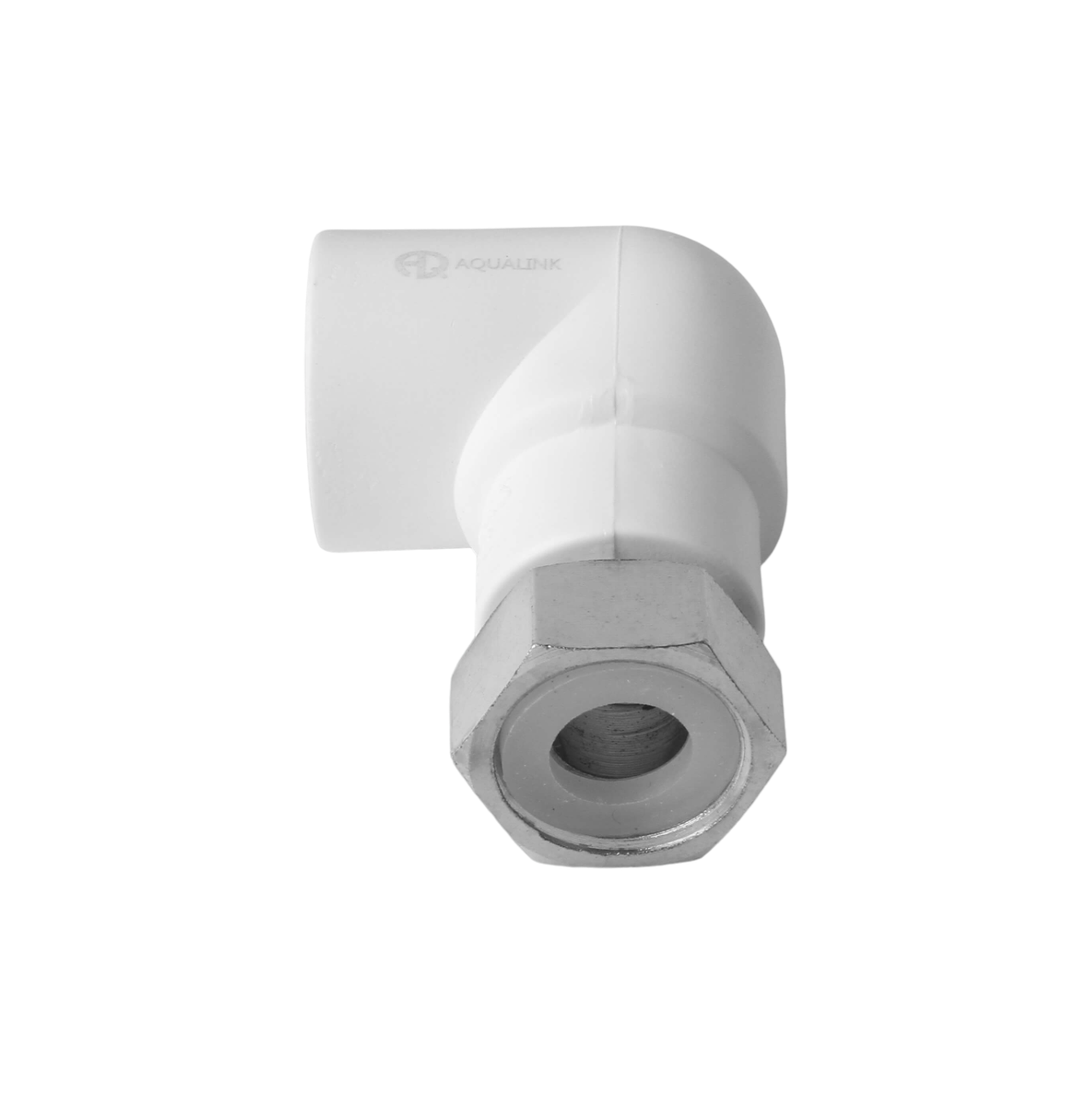 Уголок PP-R с накидной гайкой 25X3/4" AQUALINK 03600